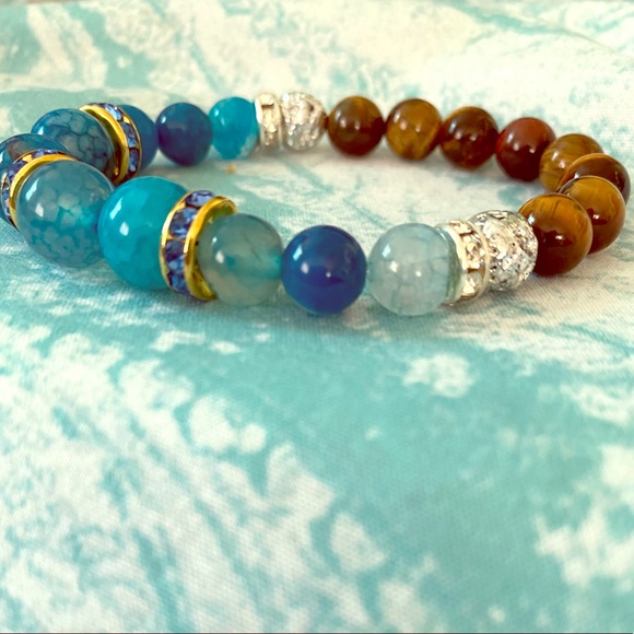 Jewelry - NWOT❤️Gemstones💎 Bracelet / energy Beads NEW